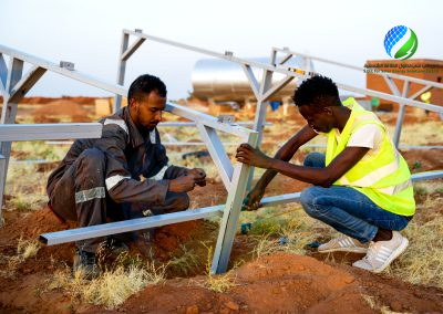 Solar Pivot Irrigation System 87kw